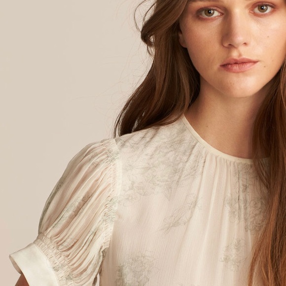 Rebecca Taylor Tops - Rebecca Taylor Shortsleeve toile blouse